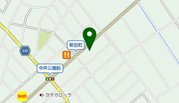 美容室ぴーかぶーの地図画像