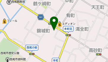 美容室りしゅの地図画像