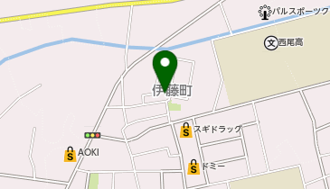 美容室smileの地図画像