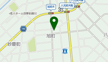 美容室クープの地図画像