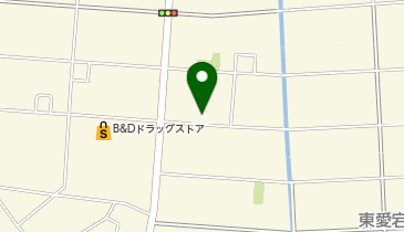 美容室ヘアータイムの地図画像