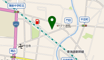 カナザワ美容室の地図画像
