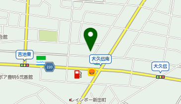 ビューティーサロンシミズの地図画像