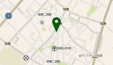 アヤ美容室の地図画像