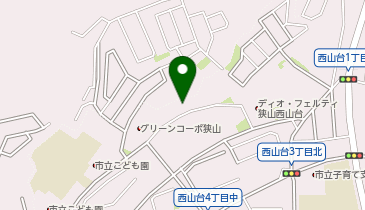 オーシャン美容室の地図画像