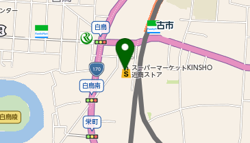 カットコムズ古市店の地図画像