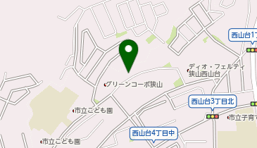 カットハウスブルームの地図画像