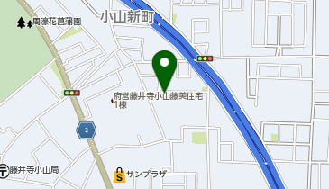 カツラ美容室の地図画像