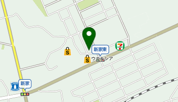 キッズパラダイスの地図画像