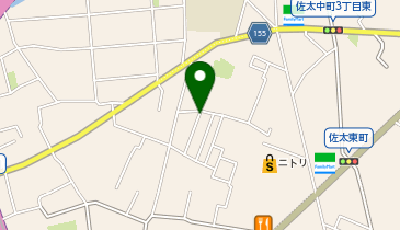 タカラ美容室の地図画像