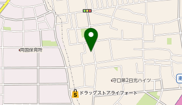 トモ美容室の地図画像