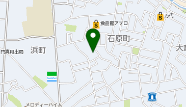 ビューティーKURUMIの地図画像