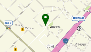 ビューティーサロンアイの地図画像
