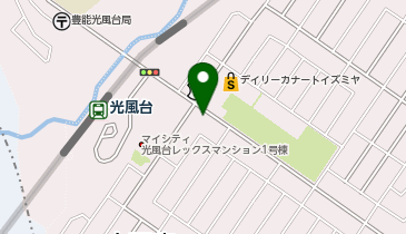 ビューティーサロンナミの地図画像