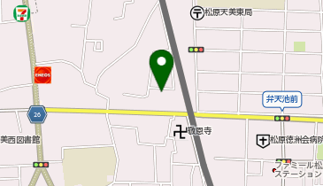 ビューティサロンじゅんの地図画像