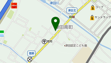 ビューティサロンふじの地図画像