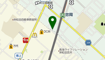 ビューティサロンアミーの地図画像