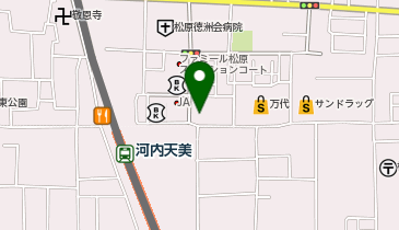 ヘアーアートViserの地図画像
