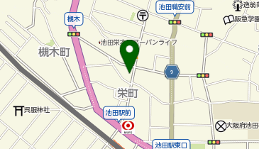 ヘアーアートスペースディア-の地図画像