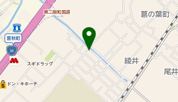 ヘアーサロンタニハラの地図画像