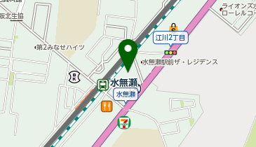 ヘアーズロッソの地図画像