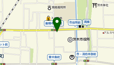 ヘアーモードアザナアネックスの地図画像