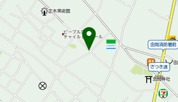 ヘアスペースファミーユの地図画像