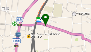 ポニー美容室の地図画像