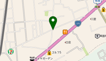 マキ美容室の地図画像