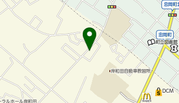 ラフィーネ美容室の地図画像