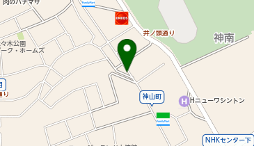 ブラウンの地図画像