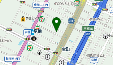 Hair&Make amaretto 東京駅八重洲店の地図画像