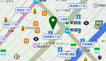 SALOWIN銀座CURA店の地図画像