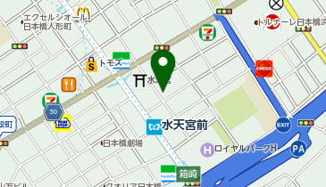 affix nail&eyelash水天宮前の地図画像