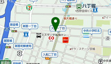 eye salon梵天瓜の地図画像