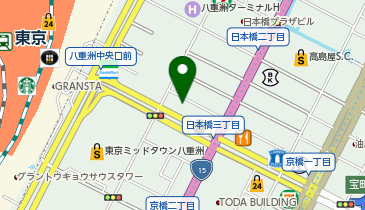 アリエス東京駅八重洲口店の地図画像