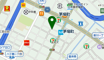 リリックネイル日本橋の地図画像