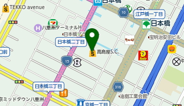 日本橋高島屋 BEAUTY CABINの地図画像