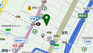 BodyAxisの地図画像
