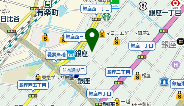aRietta GINZA 2の地図画像