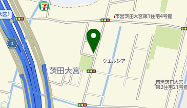 ふじ美容室の地図画像