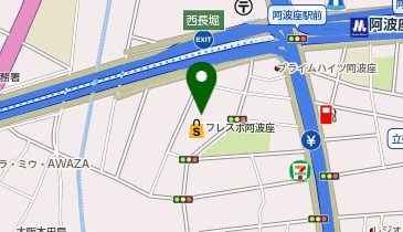 カットコムズ 阿波座店の地図画像