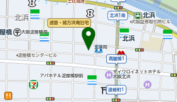 カットルーム Silvaの地図画像