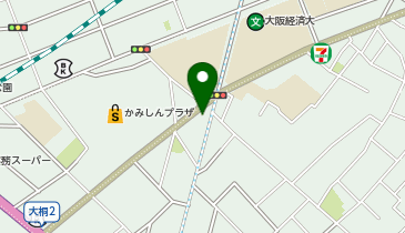 クオレヘアー 上新庄店の地図画像