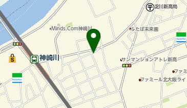 サロンド 潤の地図画像