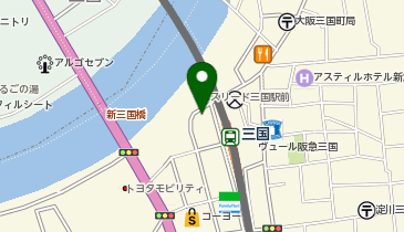 スマートカラーkirei 三国店の地図画像