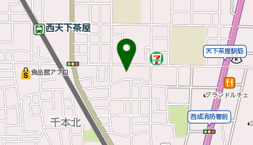 スワン美容室の地図画像