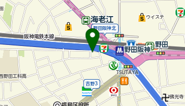 パリジェンヌ・まつ毛パーマ・眉 Spice 野田阪神店の地図画像