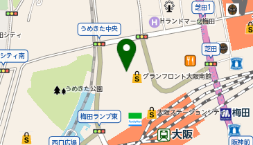ビューティーガーデンイースの地図画像
