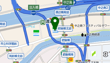 ビューティーサロンの地図画像